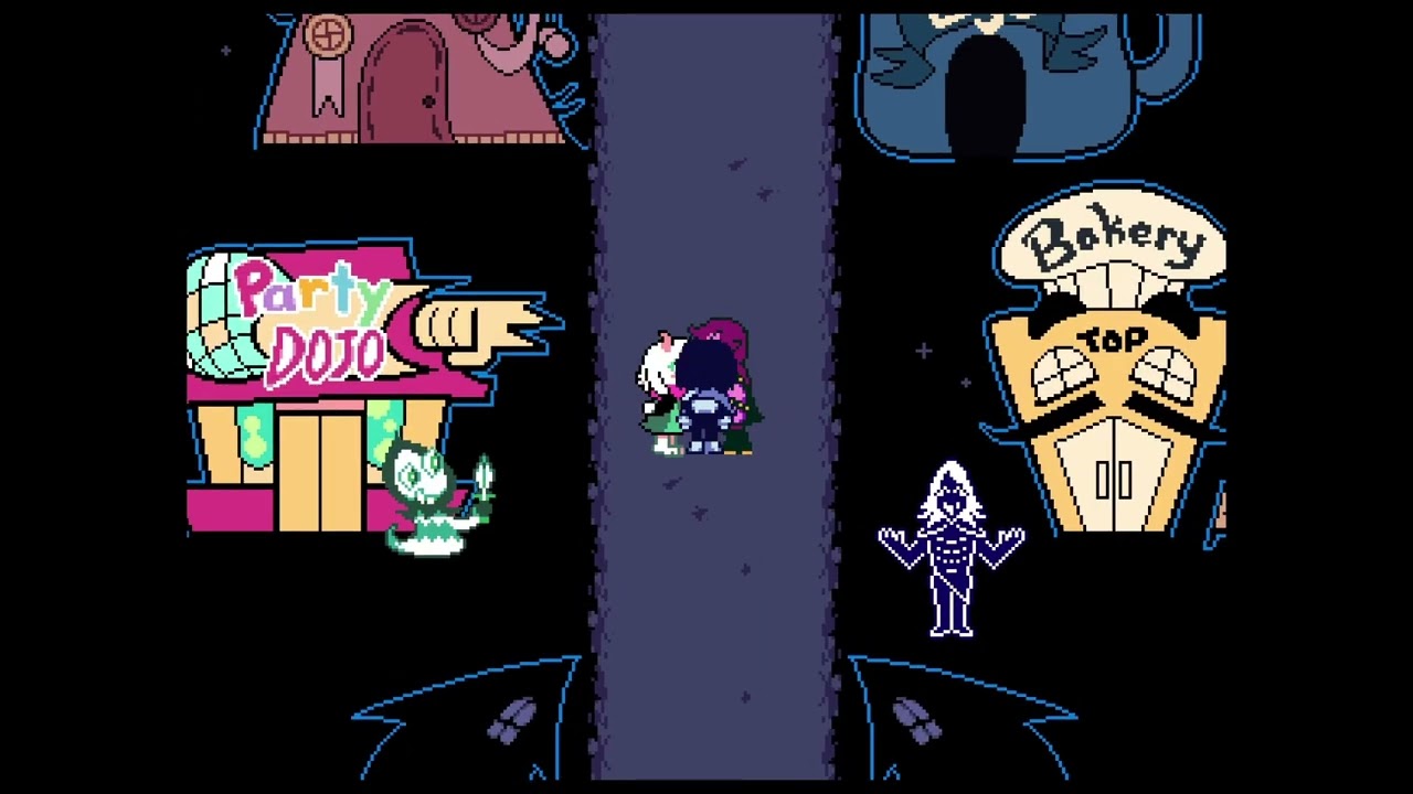 Skelle B Plays Deltarune ch2