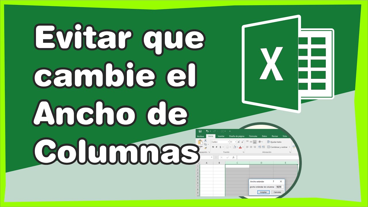 Evitar que cambie ancho de columnas en Excel ¿Tus Tablas dinámicas se Desajusta en ancho de Columna?