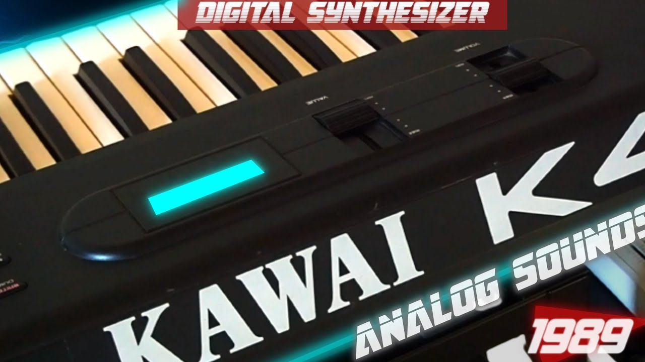 KAWAI K4 - Sounds DEMO (ANALOG SOUNDS)