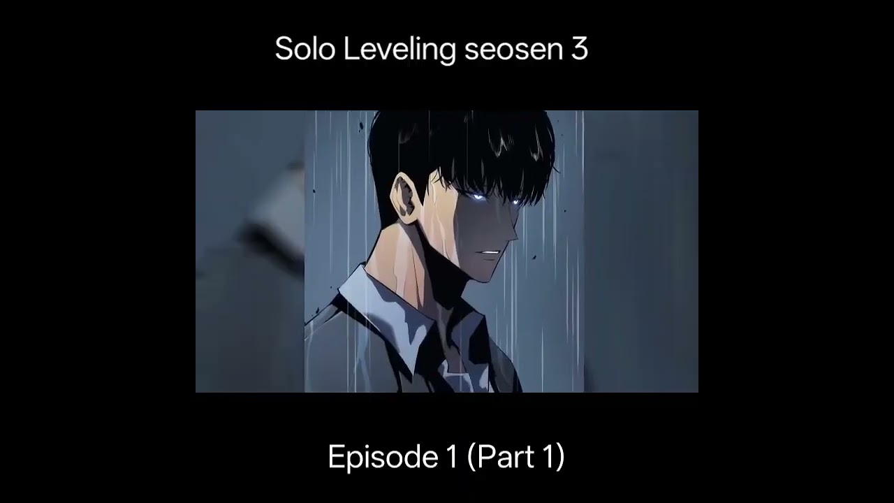 Solo Leveling Season 3 Episode 1  Part 1720P HD Explain story of anime 