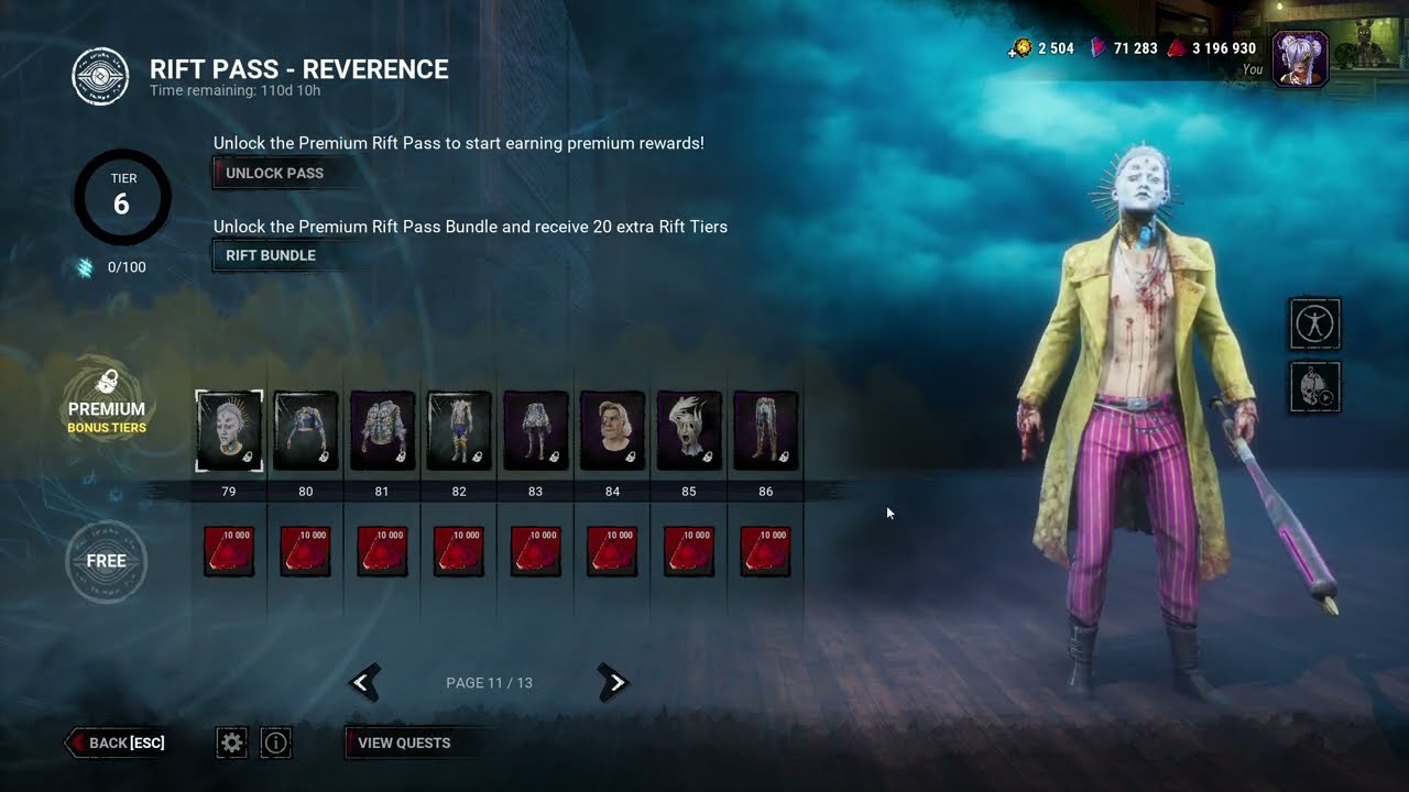 This Dead By Daylight Rift seem rush !