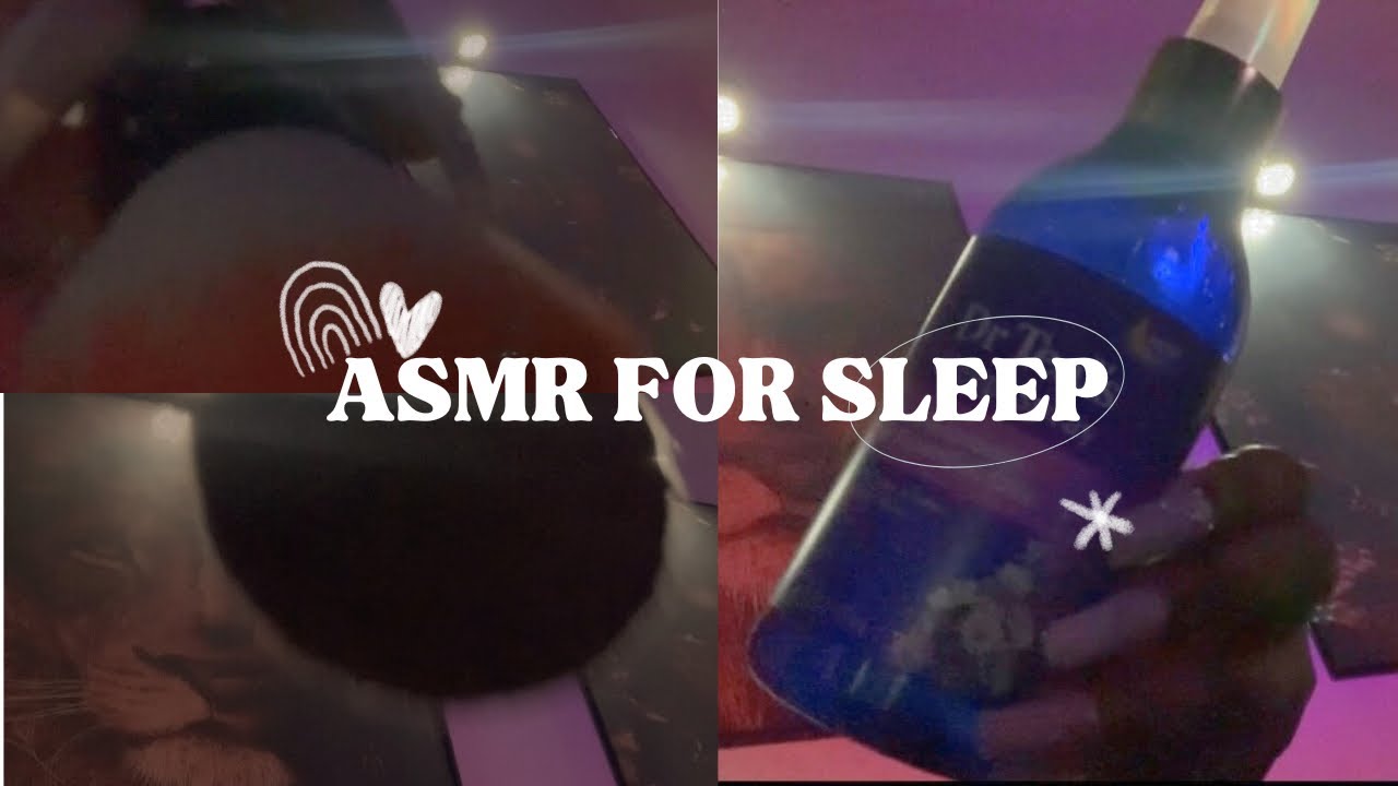 ASMR FOR SLEEP; SLEEPY TRIGGERS 😴
