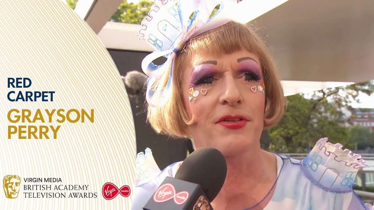 Grayson Perry Talks About His Outfit and Rites of Passage | BAFTA TV Awards 2019
