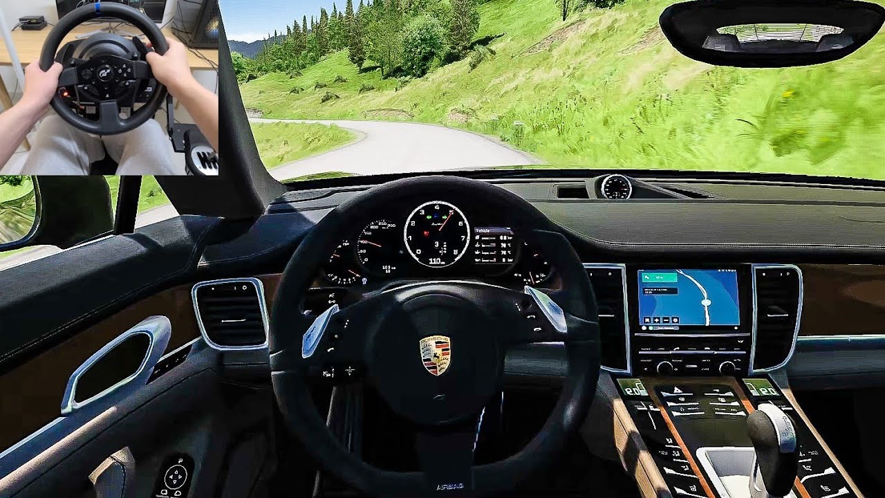 Porsche 970 Panamera Turbo - Assetto Corsa [Steering Wheel Gameplay]