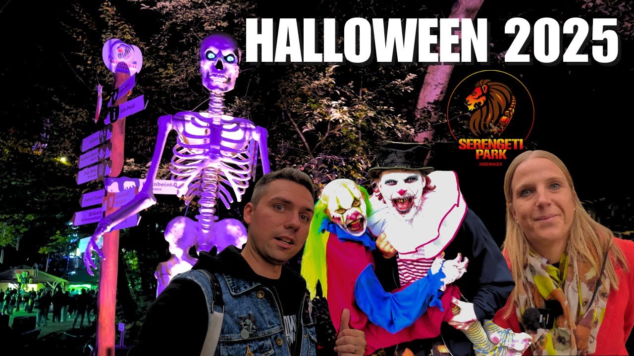 Das meist unterschätzte Halloween Event Deutschlands I Halloween 2025 im Serengeti Park