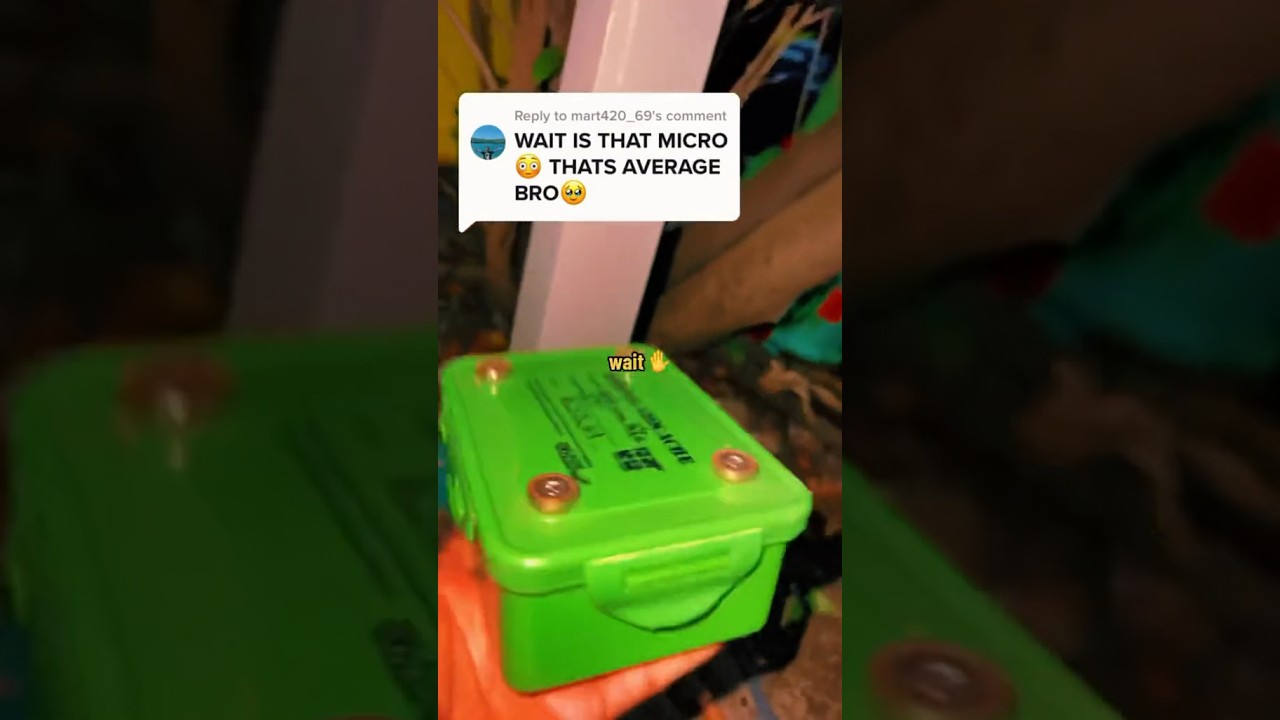 &iexcl;CONSEJO PROFESIONAL DE GEOCACHING PARA PRINCIPIANTES! ☝🏼 &iexcl;El tama&ntilde;o del geocach&eacute; IMPORTA! 🗣️👏🏼