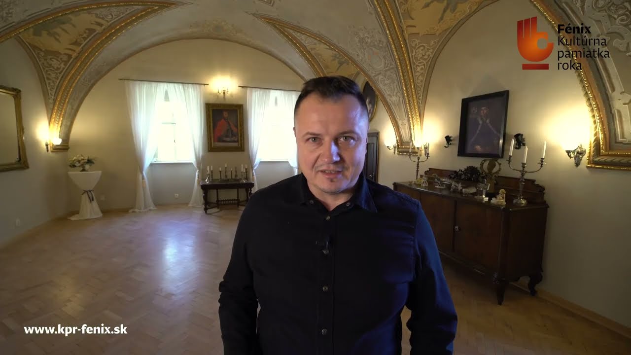 Kultúrna pamiatka roka - Fénix: Erbová sála v Dessewffyovskom kaštieli Fintice