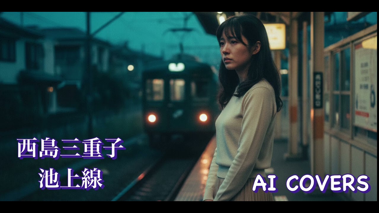 西島三重子　池上線No13    AI COVER