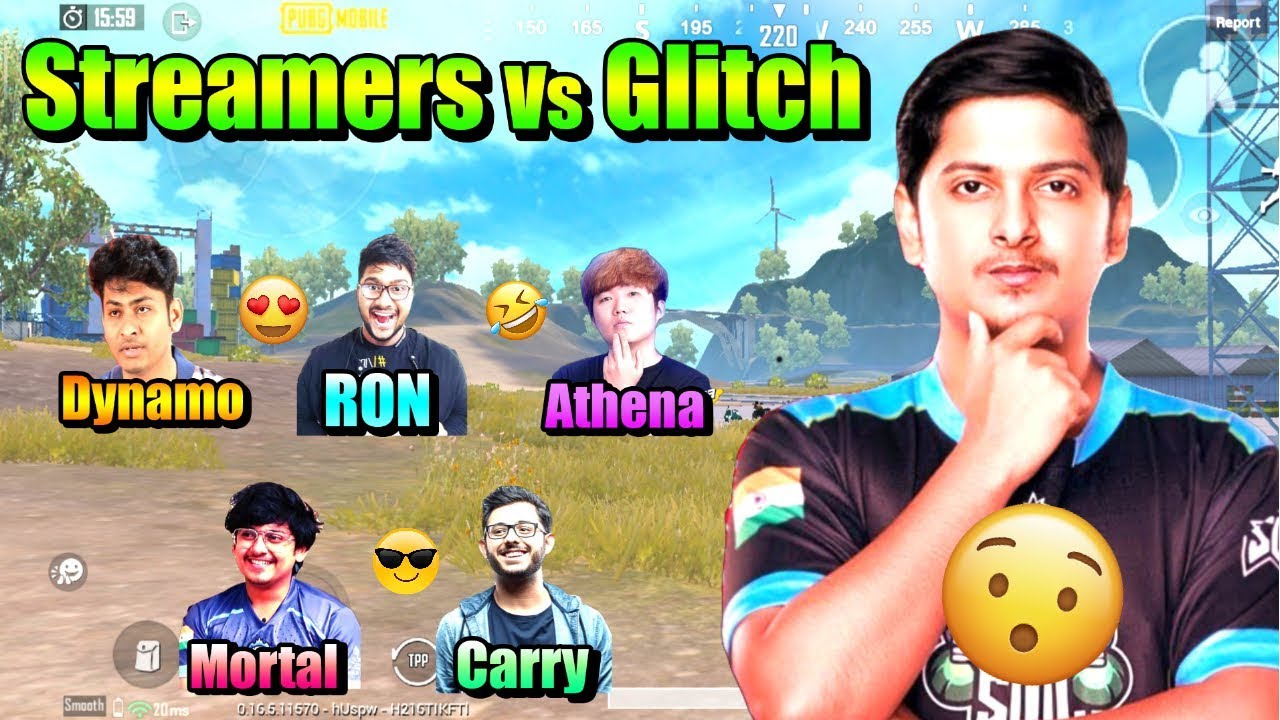 The Day PubG Shocked The Streamers - Mortal, Dynamo, Athena, Carryminati
