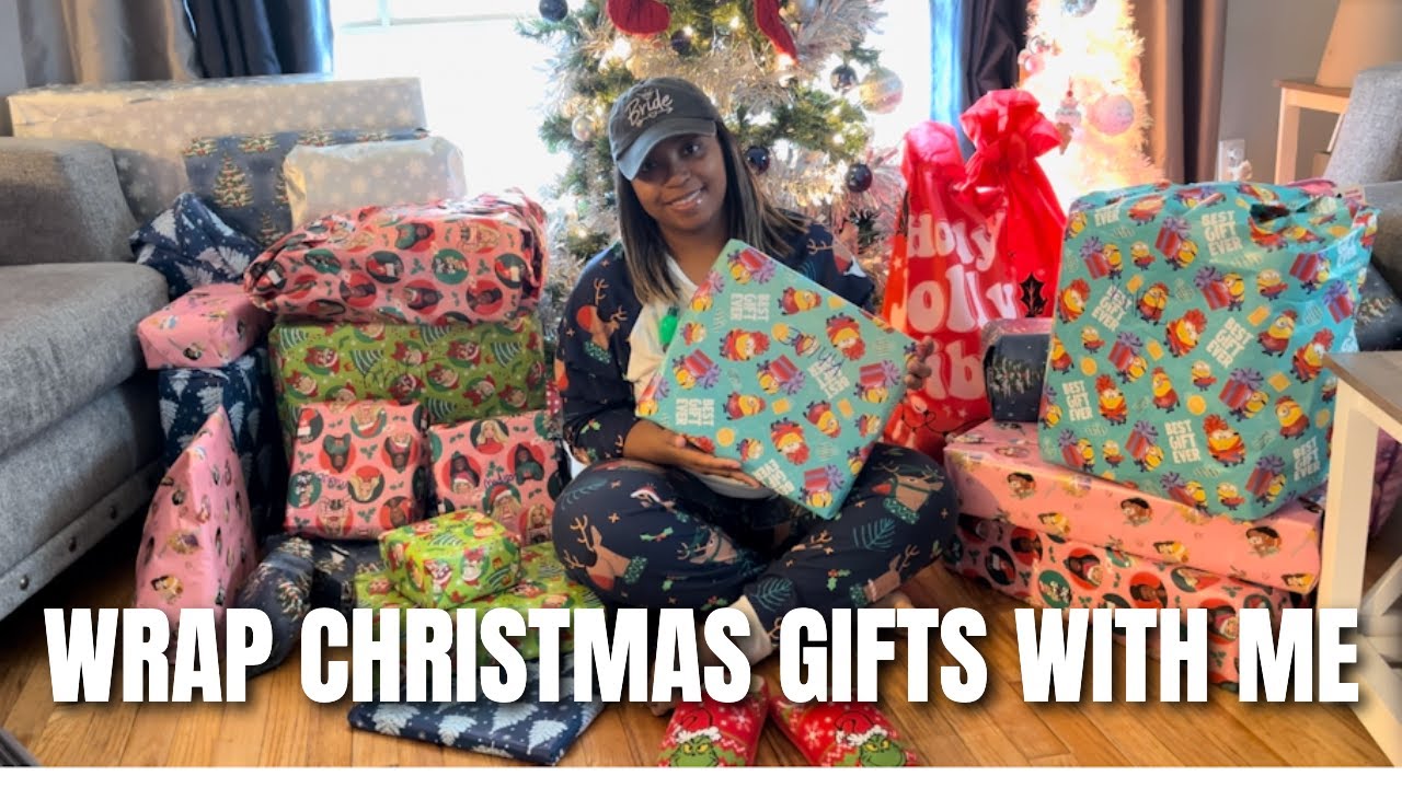 Wrap Christmas Gifts With Me 2024