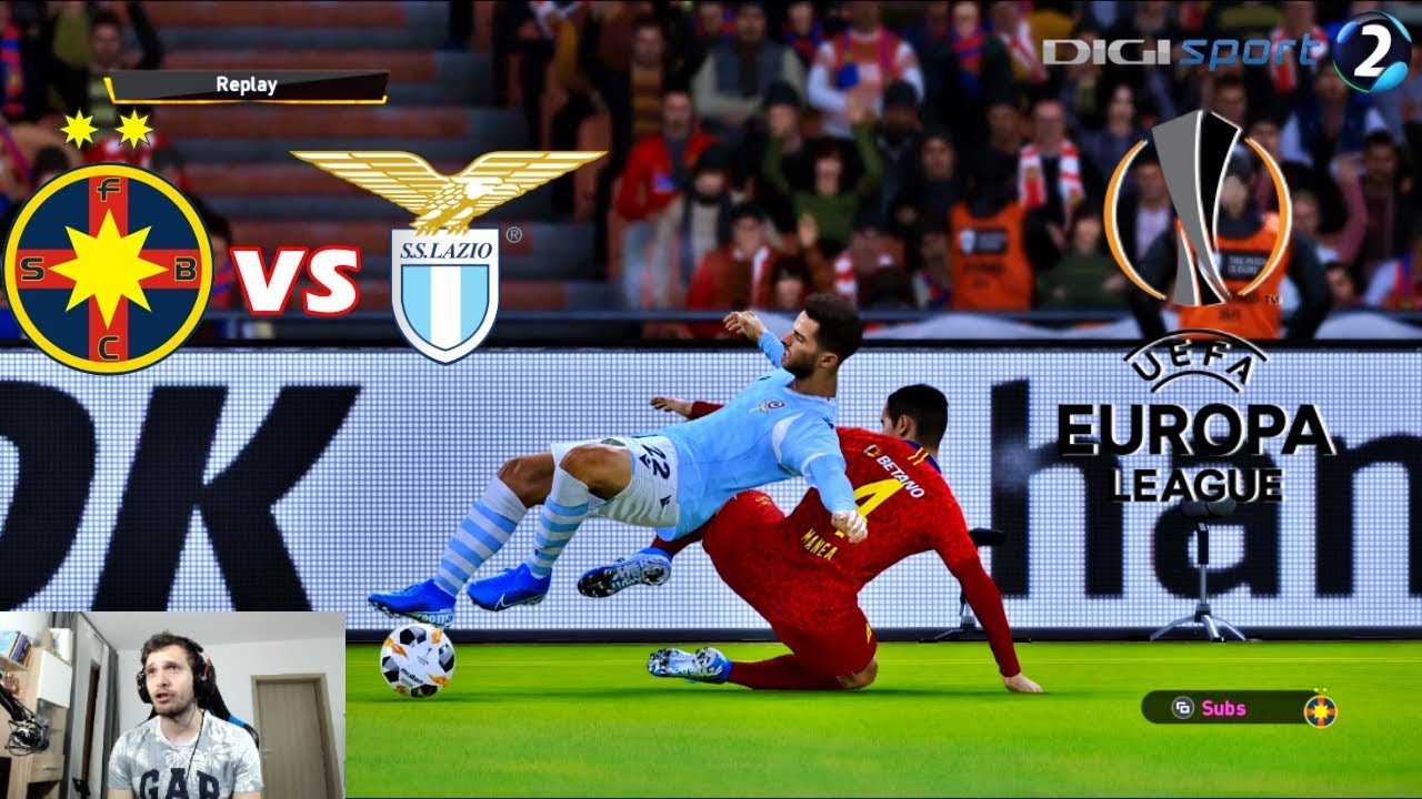 DUEL PE VIATA SI PE MOARTE CU LAZIO IN EUROPA LEAGUE - PES ROMANIA CARIERA CU FCSB #11