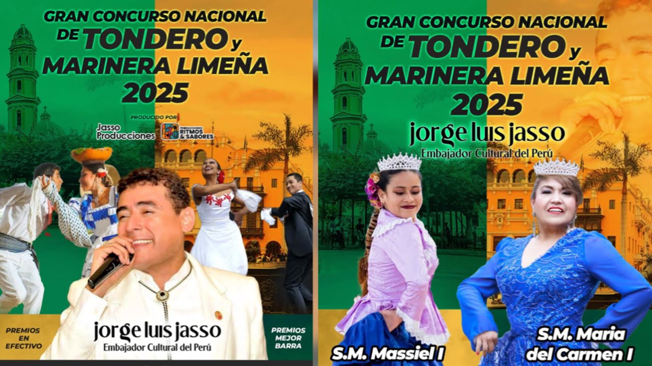 Gran Concurso Nacional de Marinera Limeña Jorge Luis Jasso