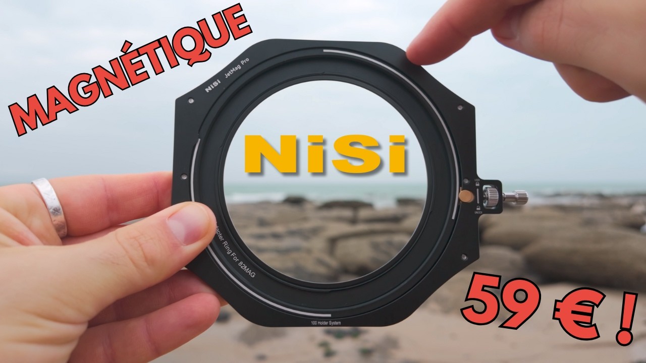 ENFIN ! Je TESTE le porte-filtres MAGNÉTIQUE de NiSi face au V7 !