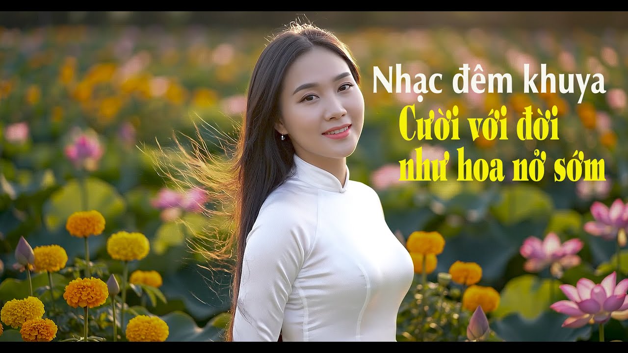 Cười với đời như hoa nở sớm | Thiền ca - nhạc đêm khuya.