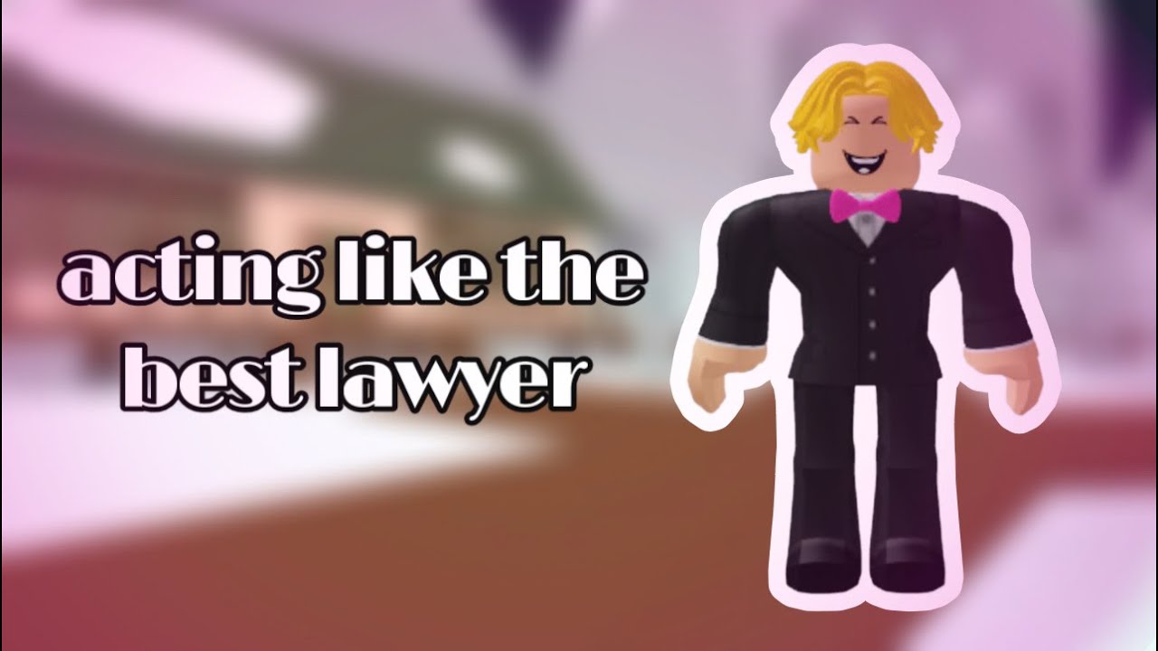 acting like the BEST LAWYER in TRD…