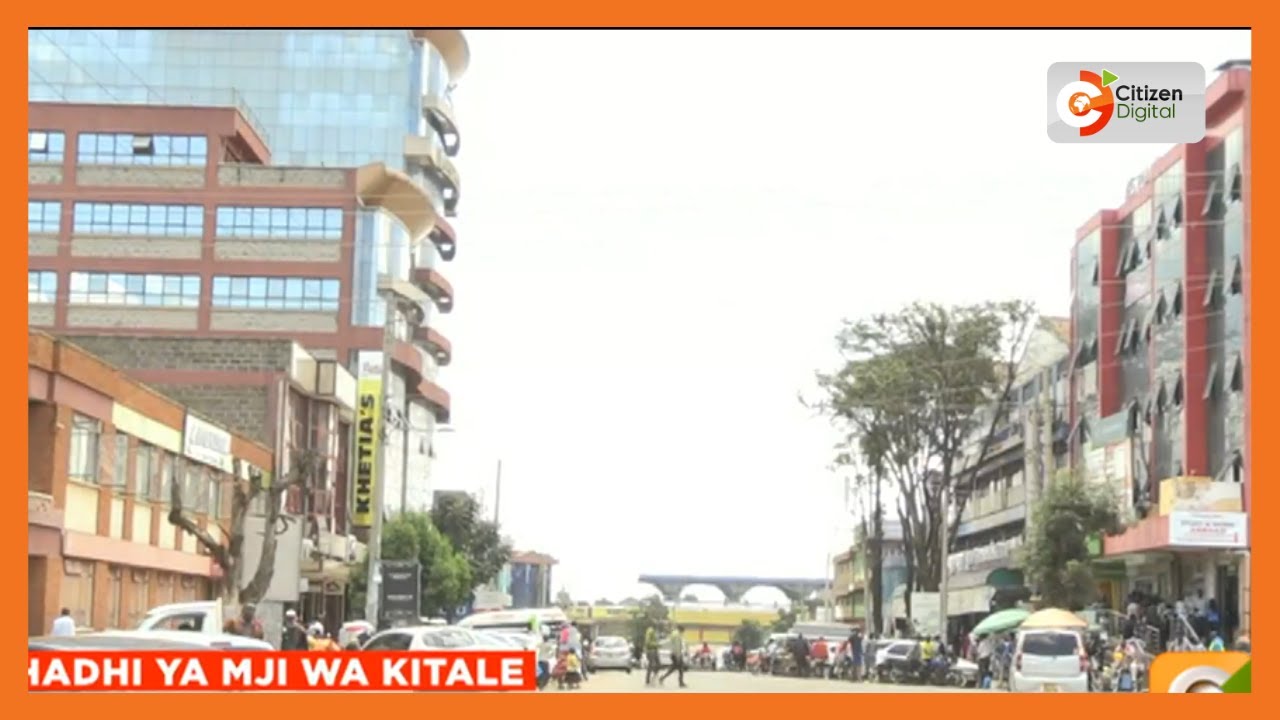 Nyumba za kibiashara mjini Kitale zitapakwa rangi ya kijani kwenye harakati za kuinua hadhi ya mji