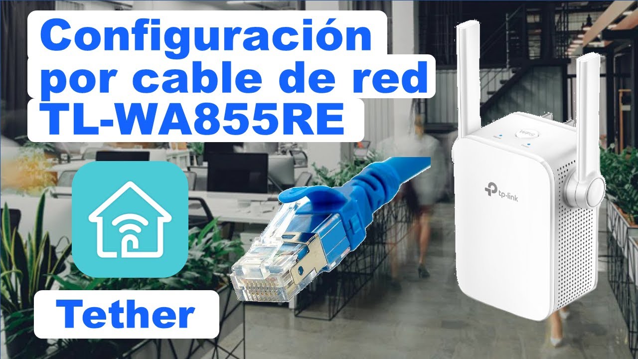 Настройка повторителя Wi-Fi TP-LINK TL-WA855RE через кабель Ethernet