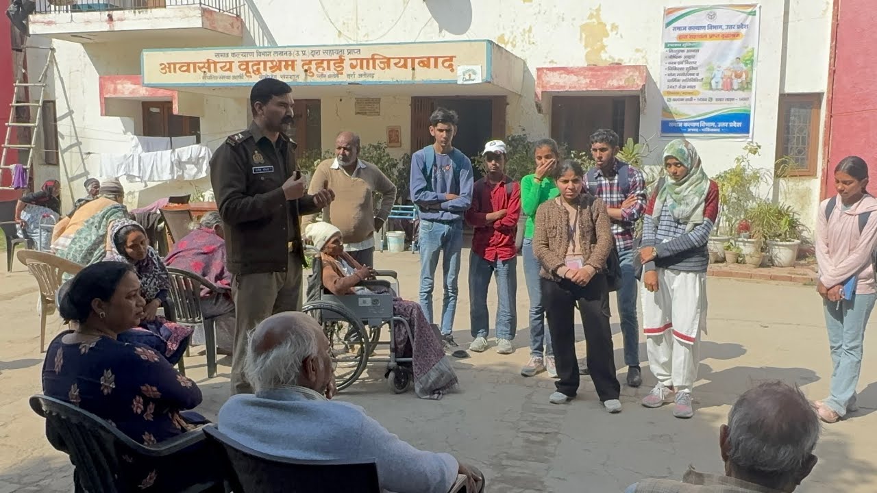 Old age home visit🔥SPELL 3.0 Ghaziabad 