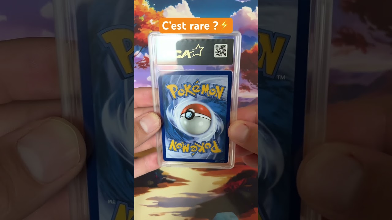 Carte Pok&eacute;mon rare ?⚡️