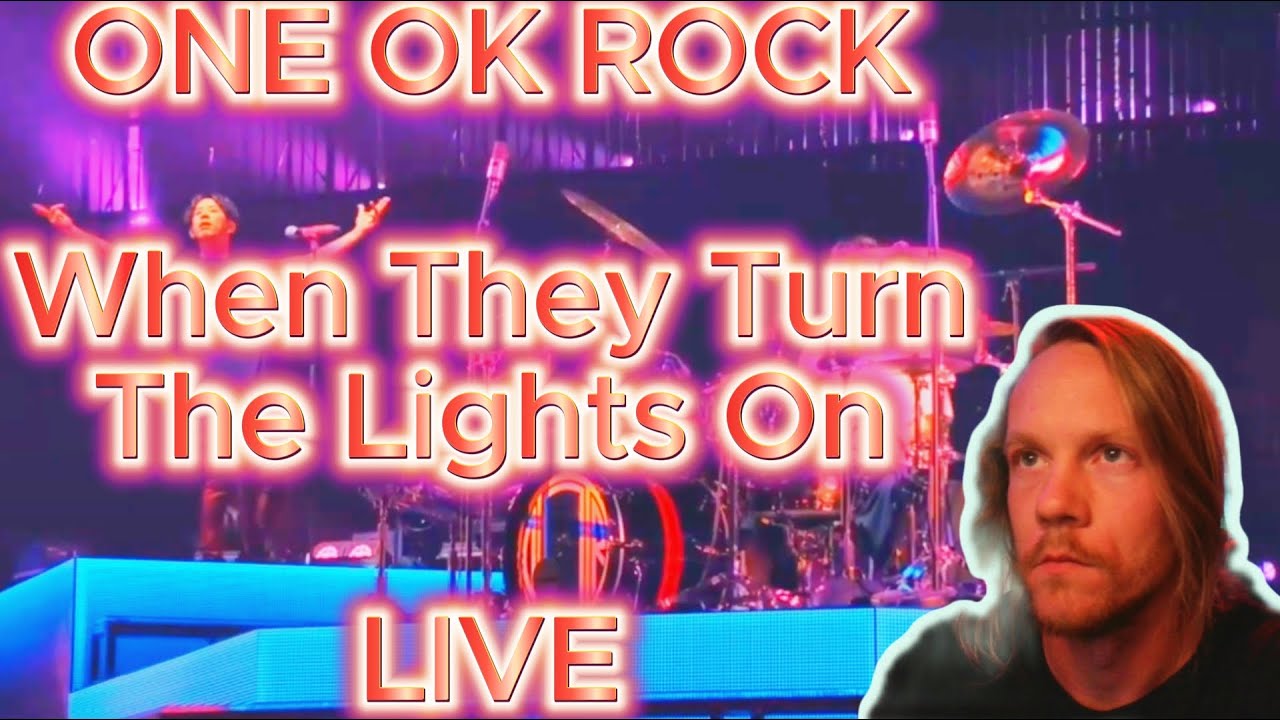 WONDERFUL SONG! ONE OK ROCK - When They Turn The Lights On LIVE (Singer Reacts)