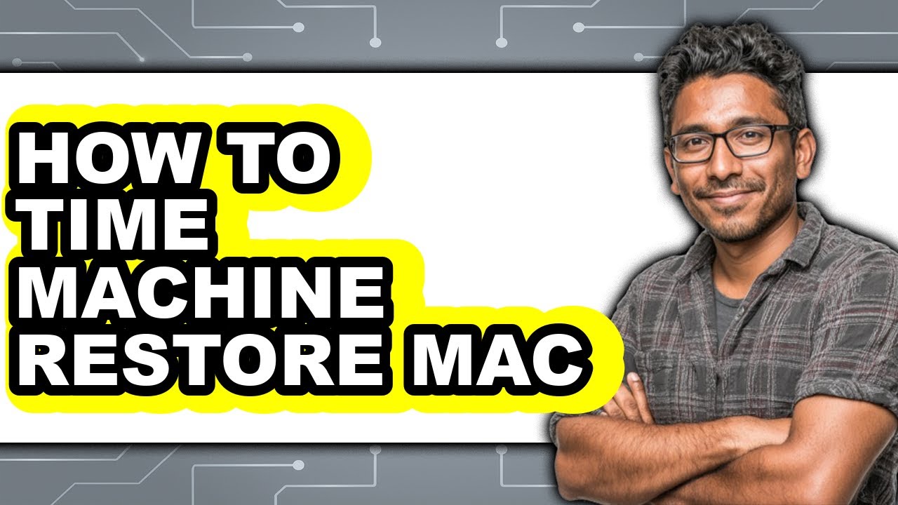How to Time Machine Restore Mac (full Guide)