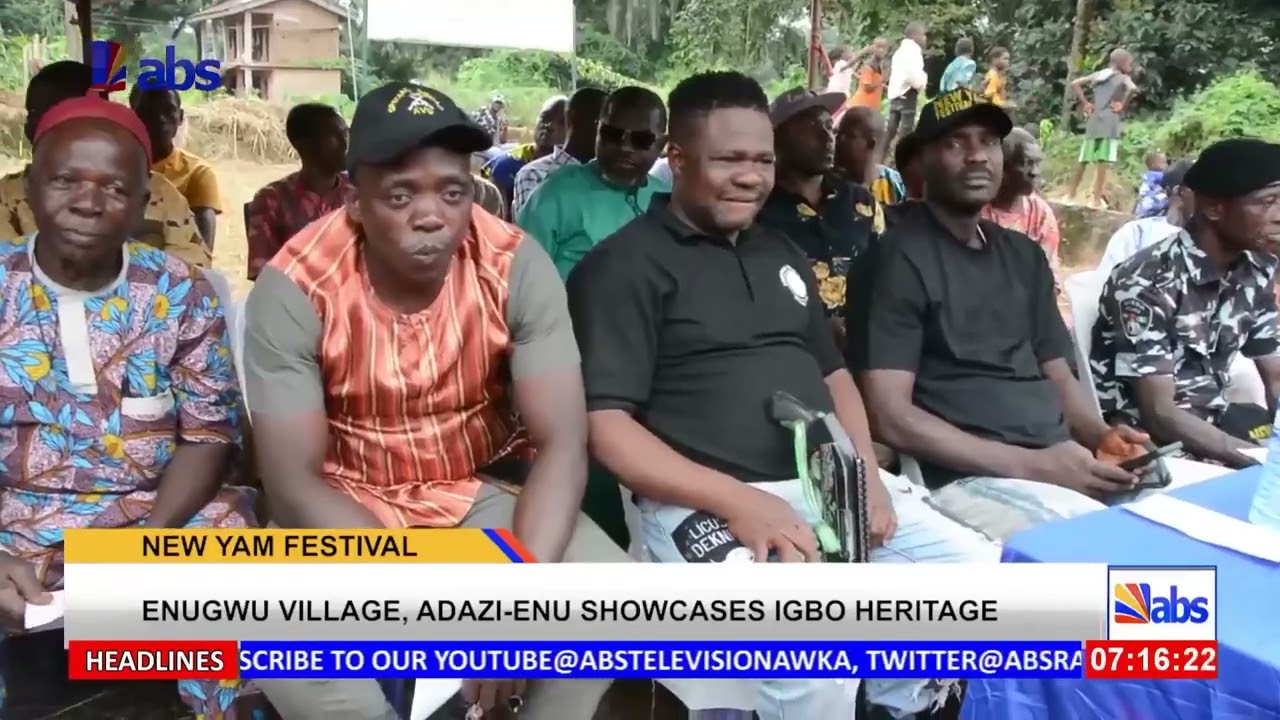 New Yam Festival: Enugwu Village, Adazi Enu Showcases Igbo Heritage
