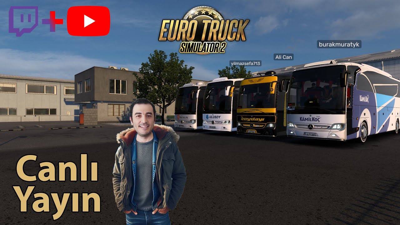 🚚 ETS2 CANLI | Otobüs Modu ile Anadolu da Yolcu Taşıma Uzun Yol Keyfi! #7 | LOGITECH G29 + SHIFTER