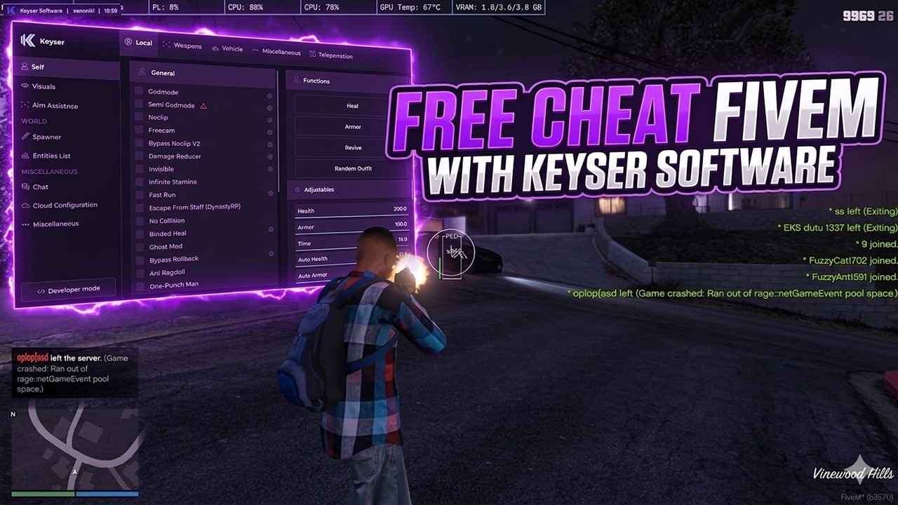 BEST FIVEM CHEATS FOR *FREE* (in 2026) 📢