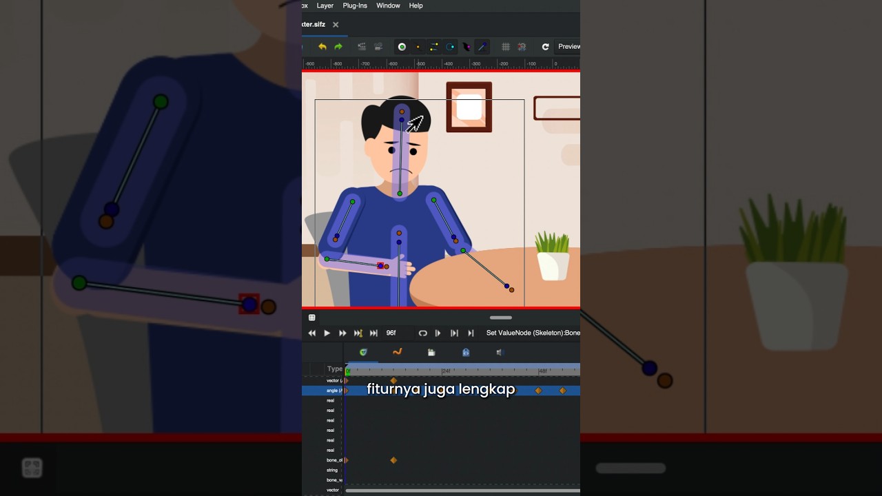 Bikin video animasi dengan Synfig Studio, GRATIS! #animasi #belajaranimasi #synfig #animation