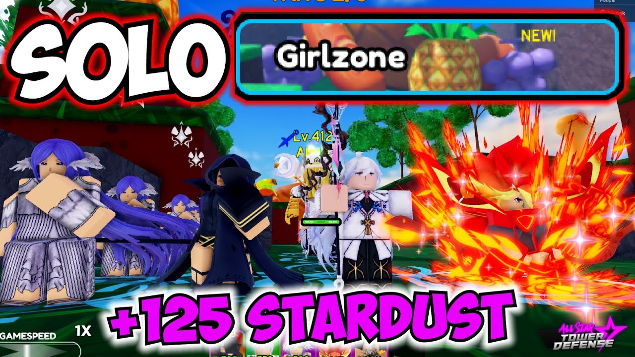 [Free 125 Stardust!] Easy Soloing the Girlzone Raid! | ASTD Challenge