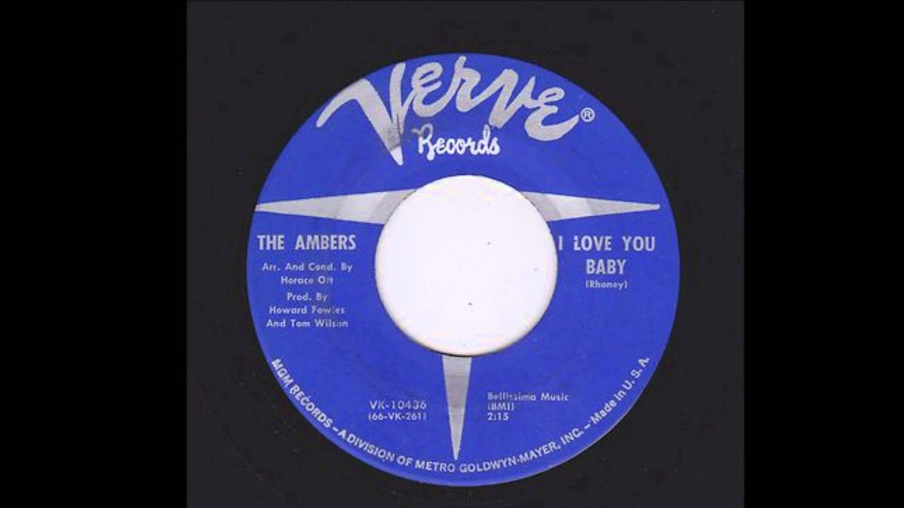 The Ambers-I Love You Baby (VERVE)