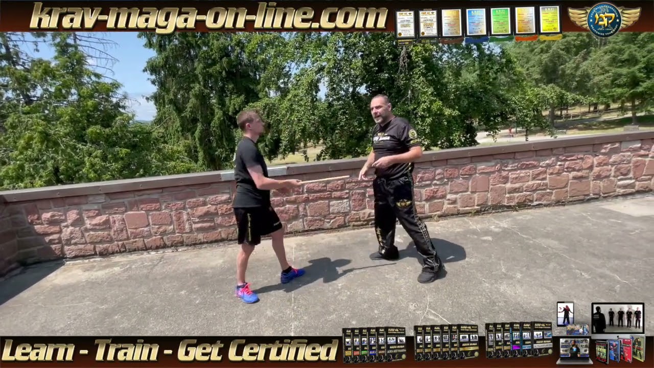 Krav Maga Stick Defense Unleash Your Power Against Vicious Baton Attacks - Master Alain Cohen