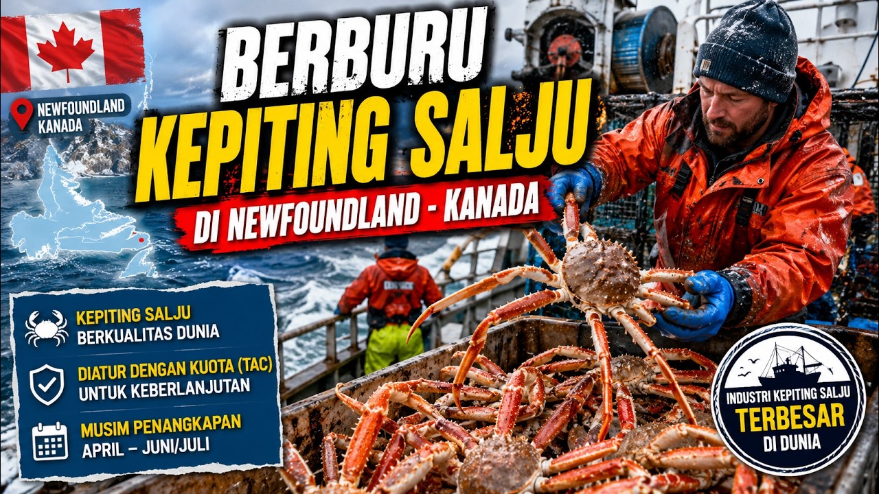 Berburu Kepiting Salju di Newfoundland - Kanada