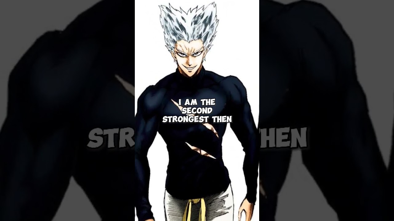 Garou thinks he's the strongest 👀