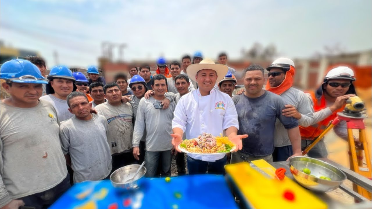 Hice el  1er Ceviche en la Cevicheria nueva