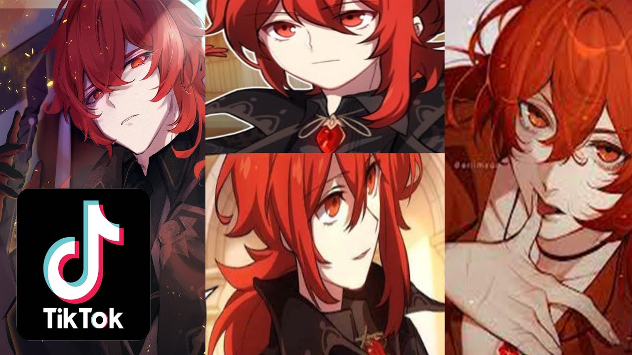 Diluc TikToks Genshin Compilation that makes u Melt 🔥 | Genshin Edit #Diluc