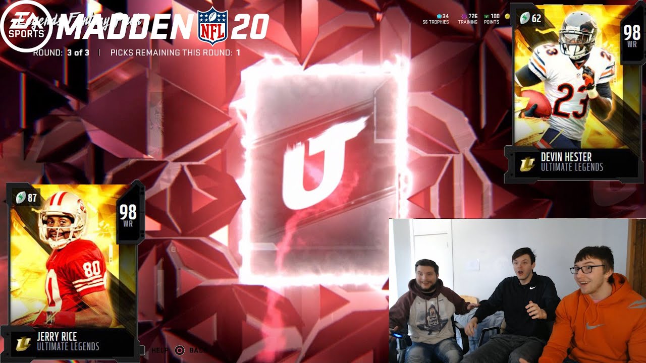 INSANE 98 OVERALL PULL!!! SERIES REDUX PULL!!!  NEW JERRY RICE, HESTER & RANDALL!! Madden NFL 20!!!