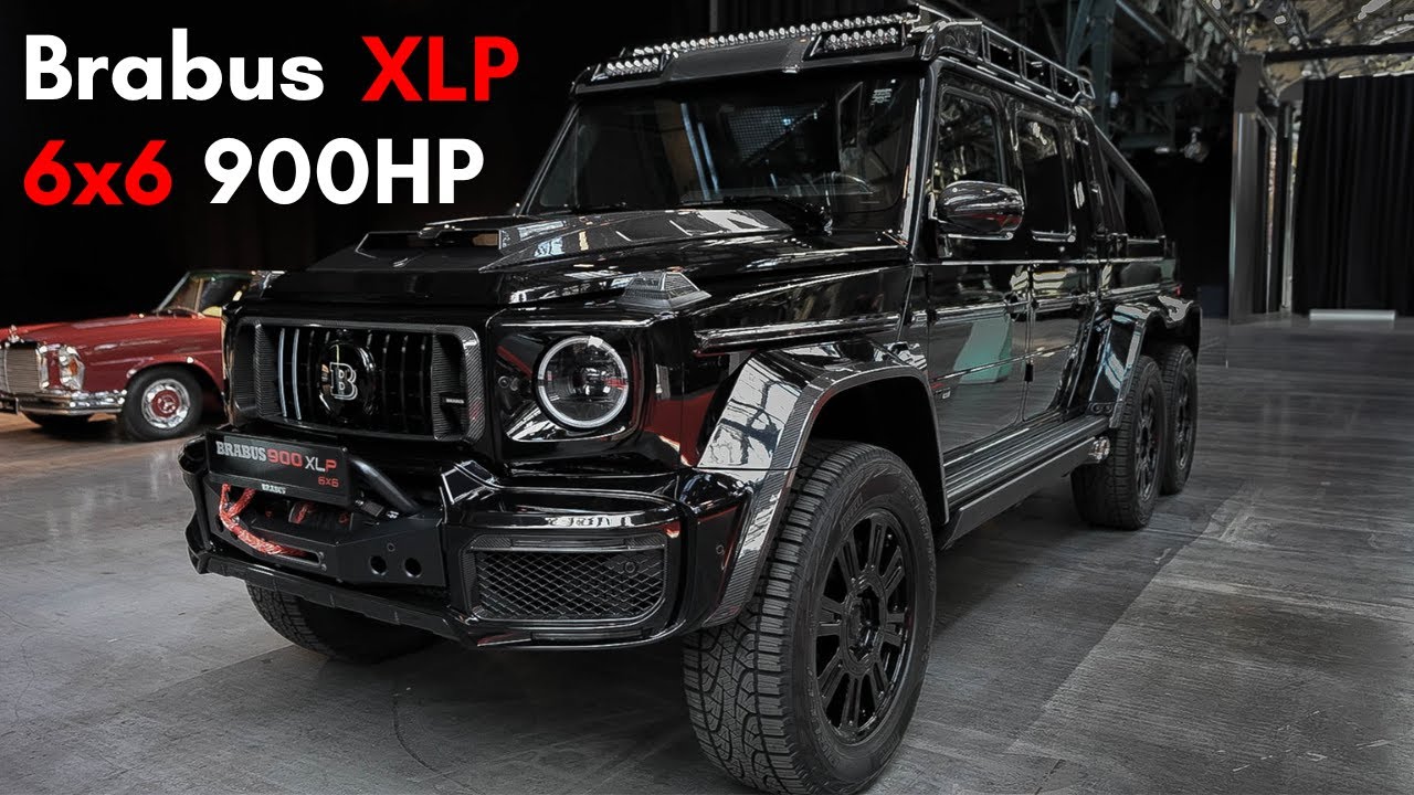 The NEW 900hp BRABUS 6x6 | 2023 Brabus 800 & 900 XLP 6x6