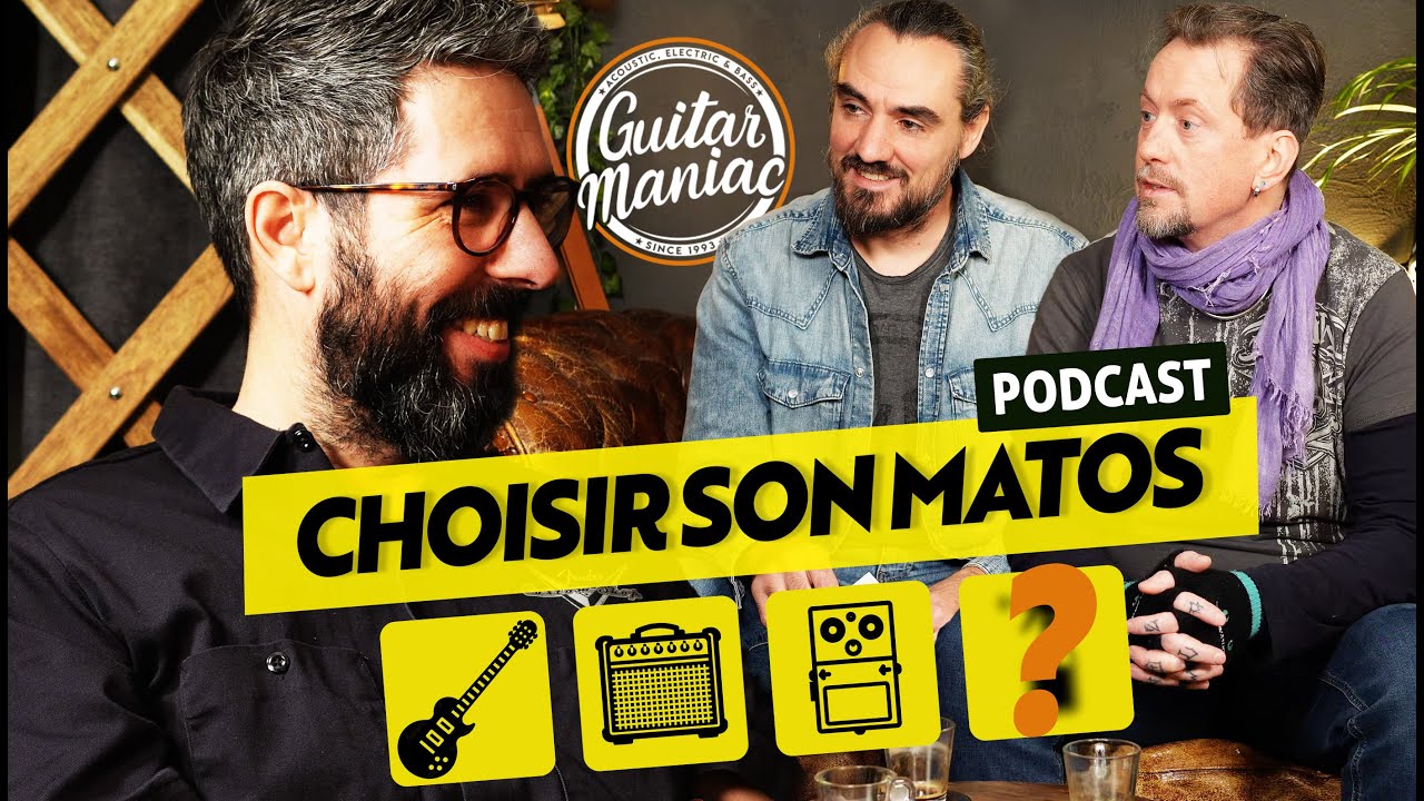 CONSEILS DE PROS : choisir GUITARE, AMPLI et MATOS ESSENTIEL avec le g&eacute;rant de GUITAR MANIAC et Seb