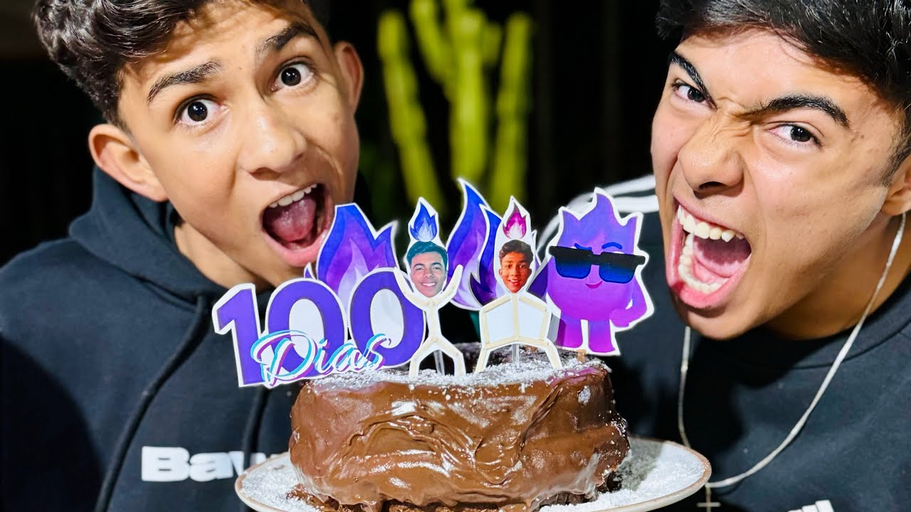 FIZEMOS UM BOLO DE COMEMORAÇÃO DE 100 DIAS DE FOGUINHO! *deu certo?😬