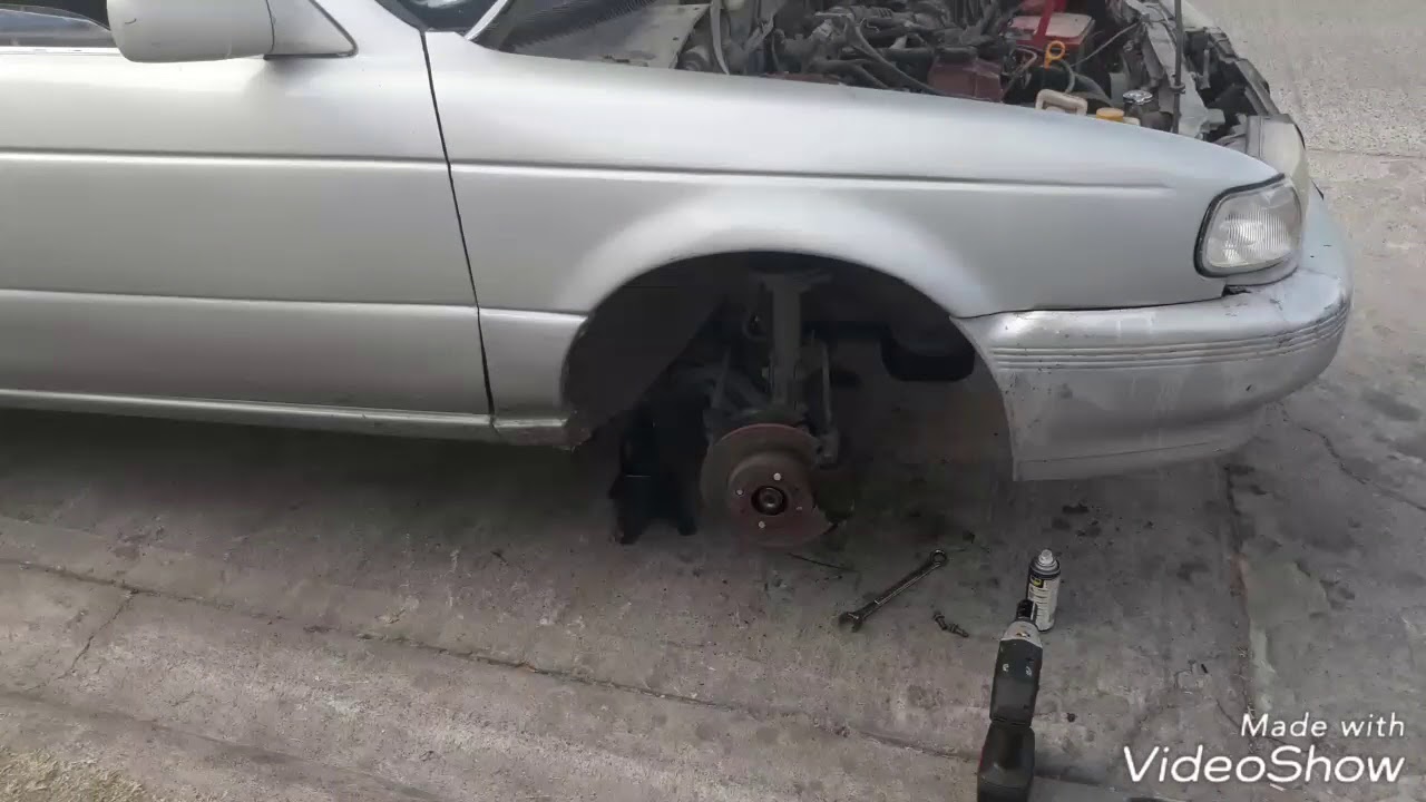 Nissan tsuru, retiramos masa y baleto de rodamiento