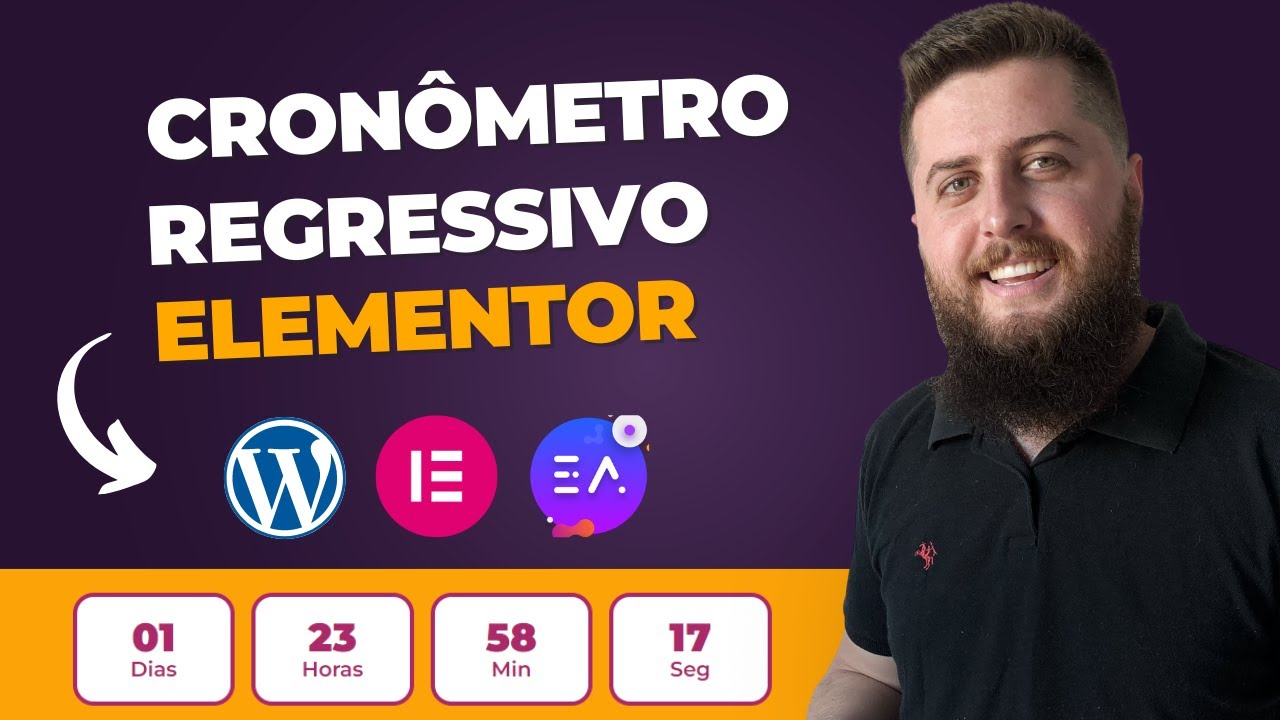 Como colocar CONTAGEM REGRESSIVA no Elementor (Relógio Temporizador)