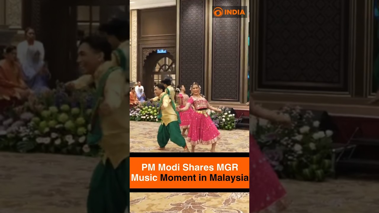 PM Modi Shares Cultural Moment as MGR Song &ldquo;Naalai Namathe&rdquo; Plays at Malaysia Lunch