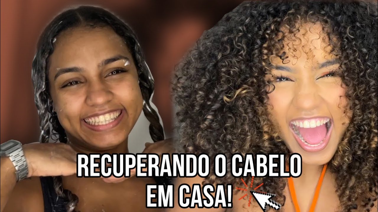 ROTINA CAPILAR: RECUPERANDO O CABELO EM CASA!