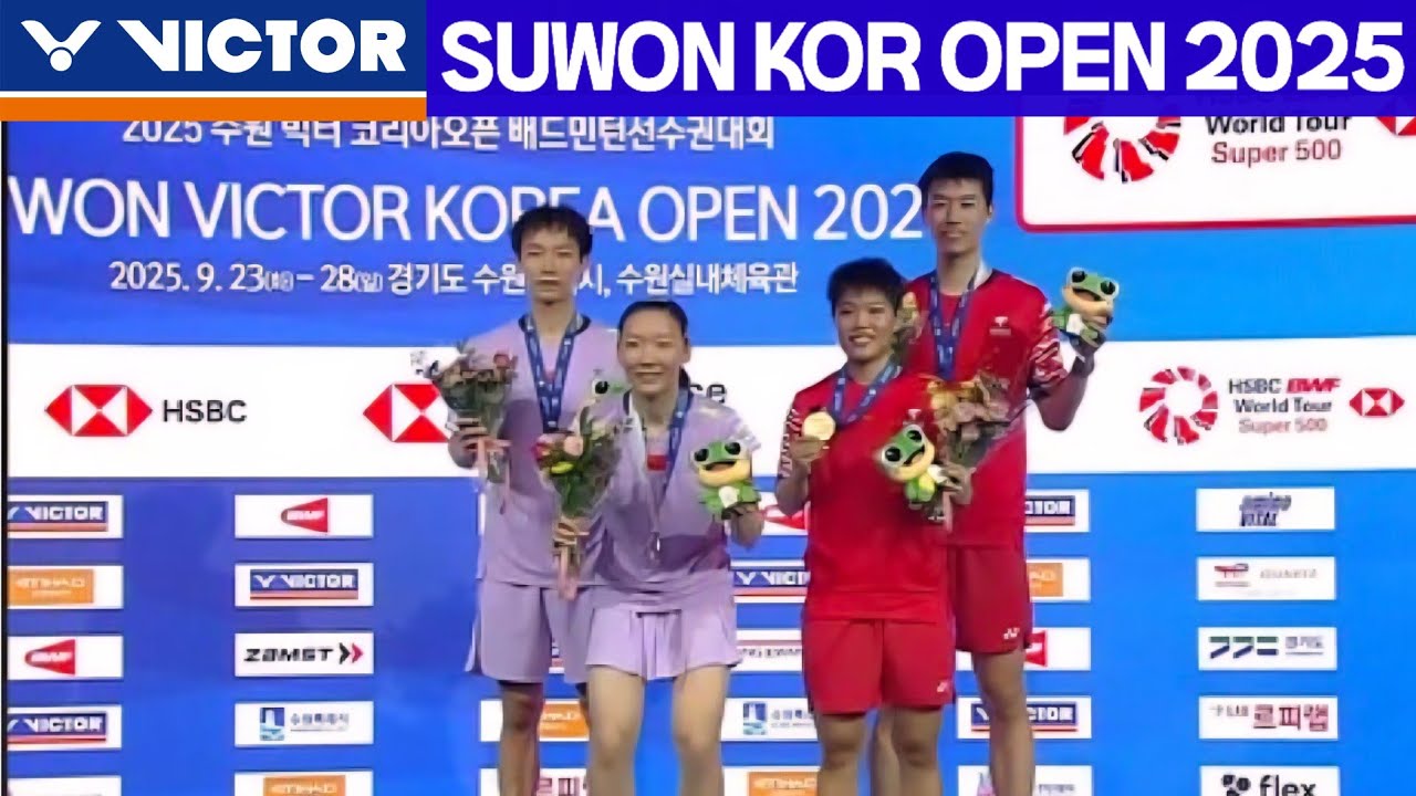 2025 SUWON VICTOR KOREA OPEN FINAL FENG Yan Zhe/HUANG Dong Ping (CHN)  vs JIANG Zhen Bang/WEI YA Xin