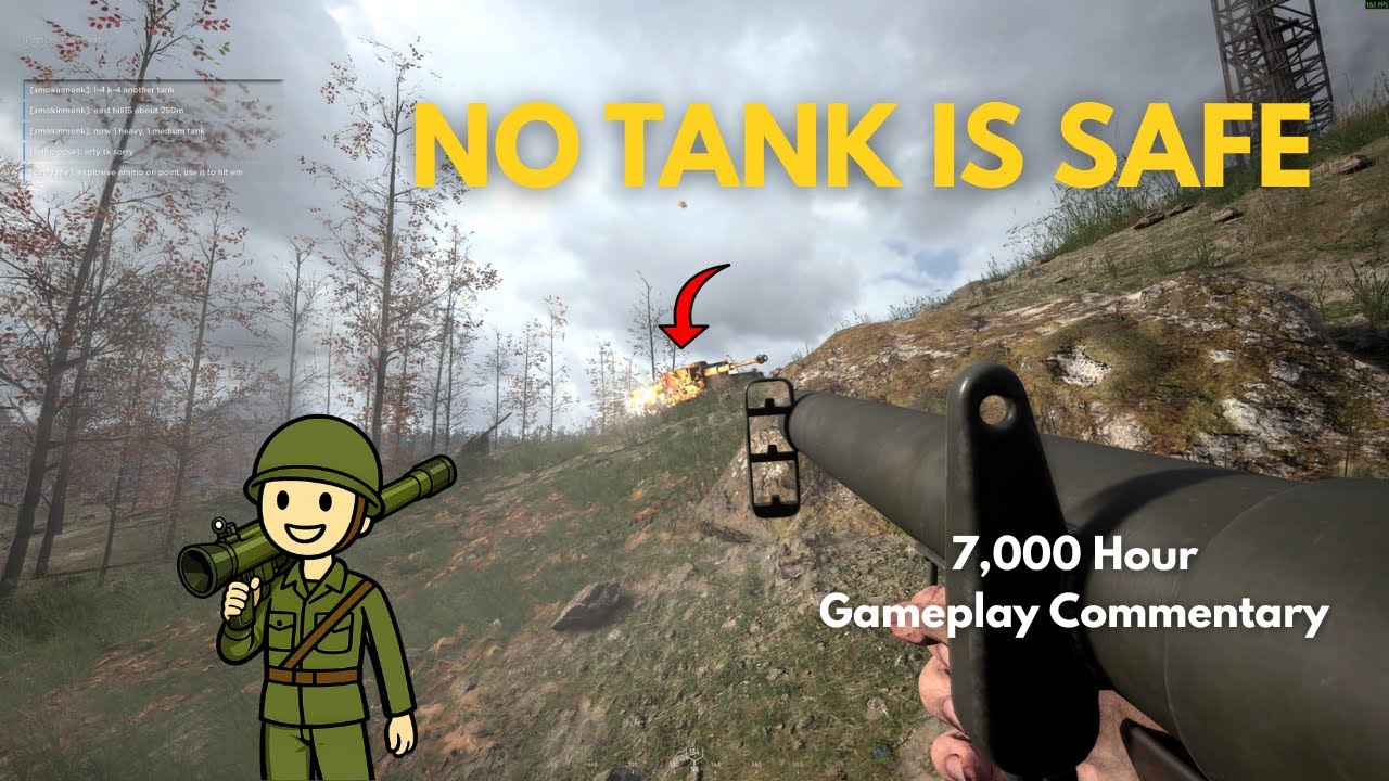 HOW A 7,000 HOUR PLAYER USES THE ANTI-TANK CLASS - HELL LET LOOSE