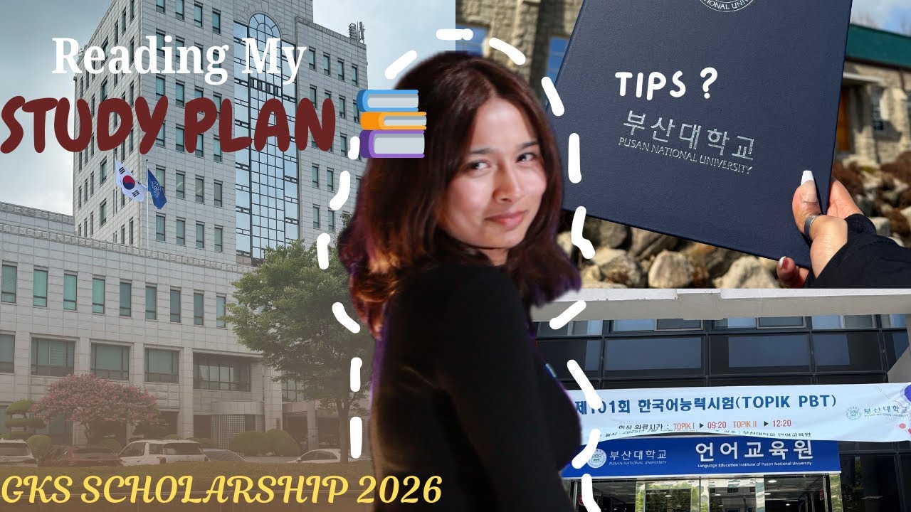 “My GKS Study Plan 🇮🇳🇰🇷 | Study Plan That Got Me Selected in Korea” 