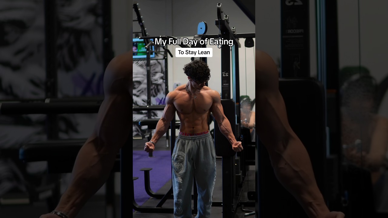 My Full Day of Eating (To Stay Lean) 🦾