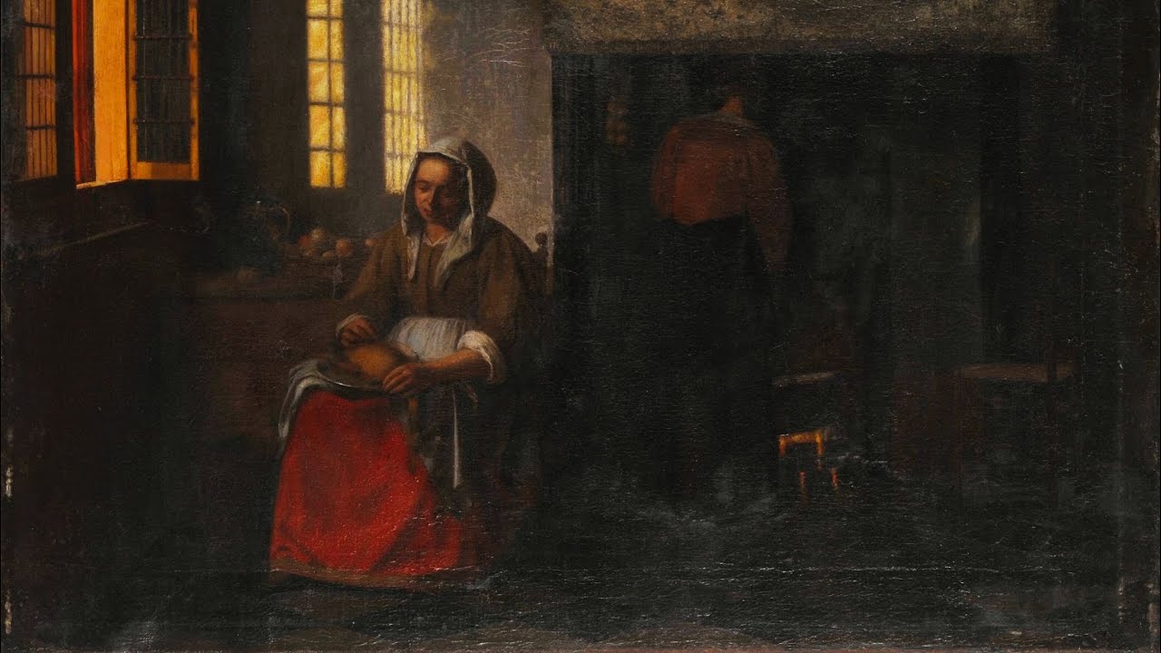 #12 Którędy po sztukę - Kobieta skubiąca kaczkę, Pieter de Hooch