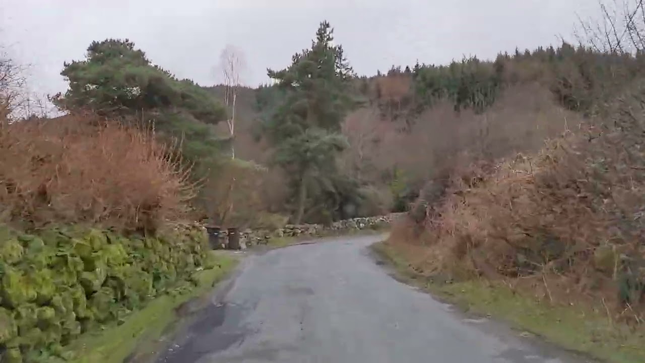 Driving the Wicklow mountains